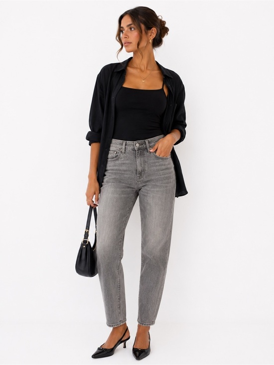 Pilcro and the Letterpress Denim - Pilcro Anthropologie High Rise Skinny Gray Wash Jeans Women’s Size 27